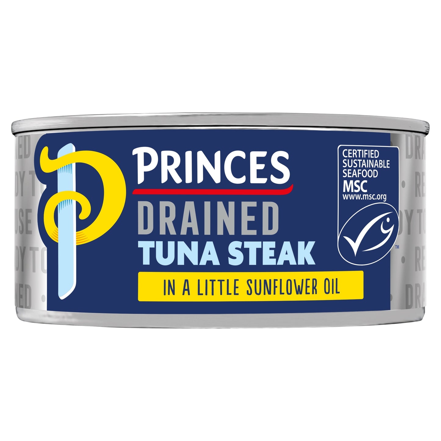 Princes Drained Tuna Steak Sunflower Oil 110G — image 1