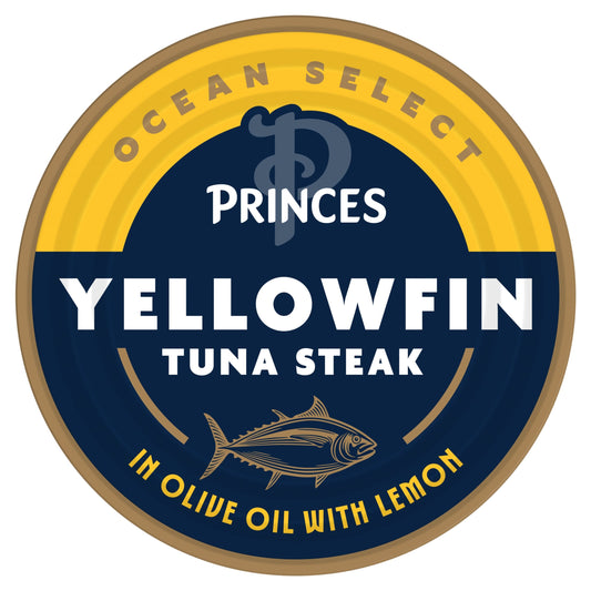 PRINCES OCEAN SELECT YELLOWFIN TUNA STEAK IN OLIVE OIL WITH LEMON 160G — image 1