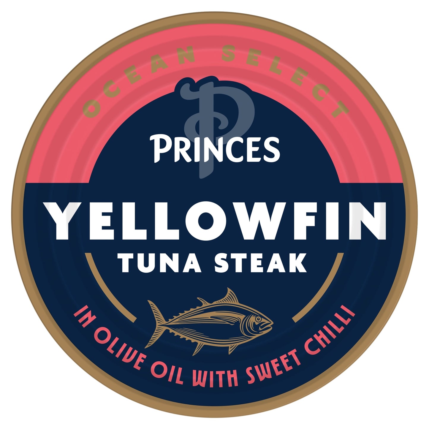 PRINCES OCEAN SELECT YELLOWFIN TUNA STEAK IN OLIVE OIL WITH SWEET CHILLI 160G — image 1
