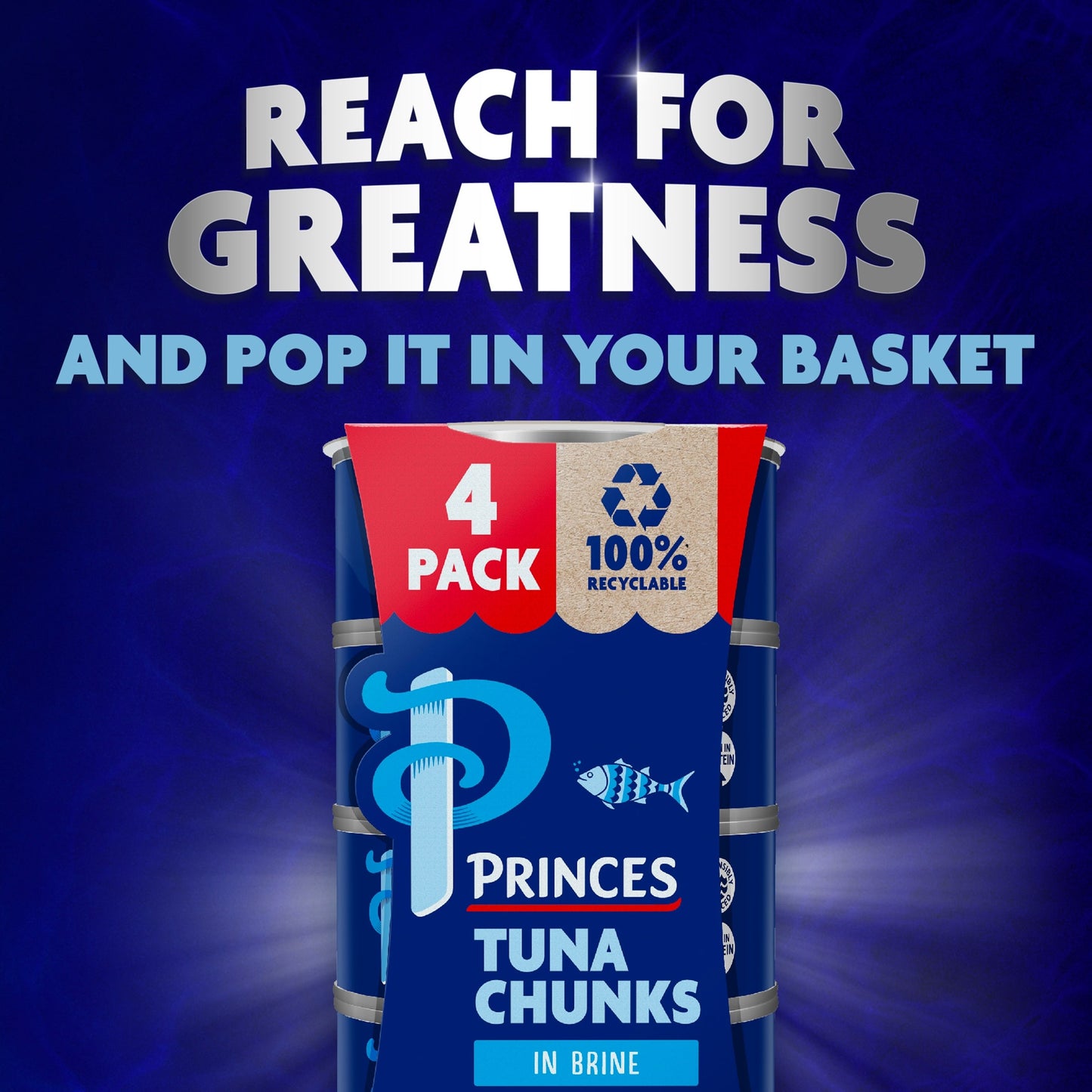 Princes Tuna Chunks In Brine 4X145g — image 3