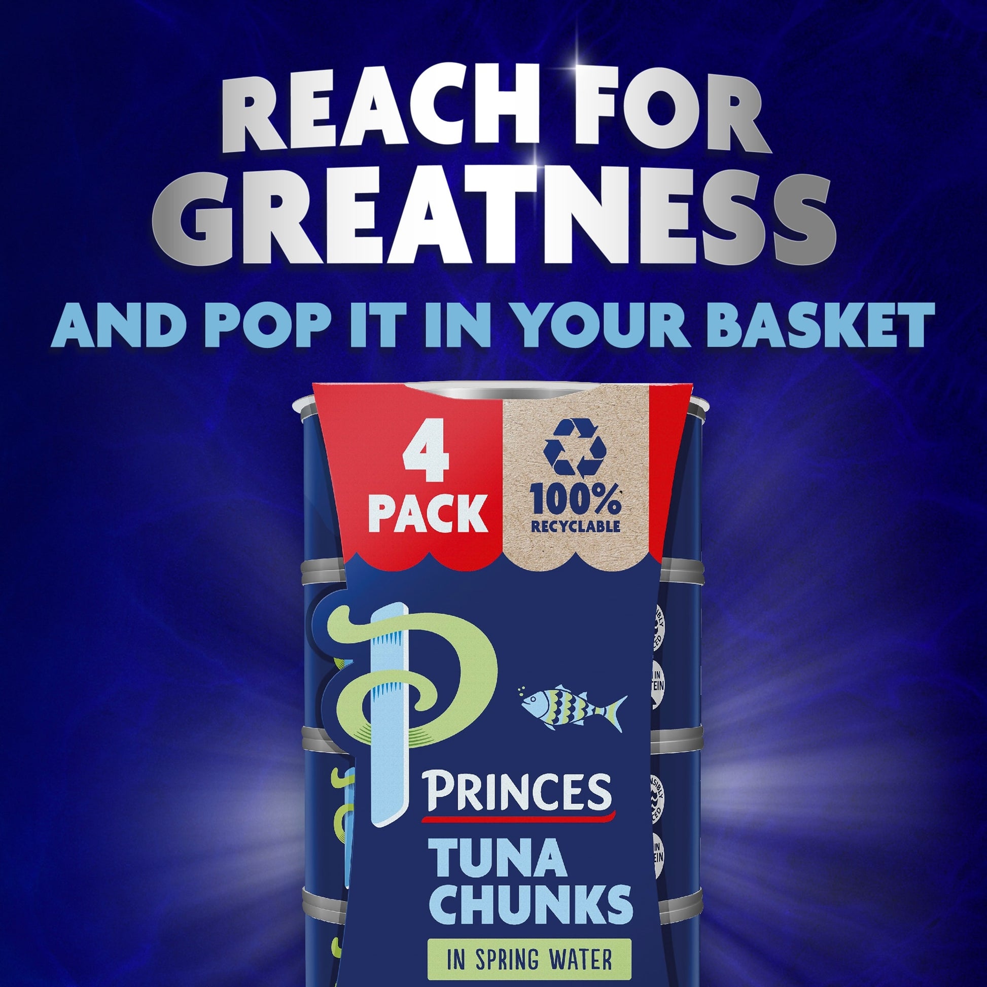 Princes Tuna Chunks In Spring Water 4X145g — image 3