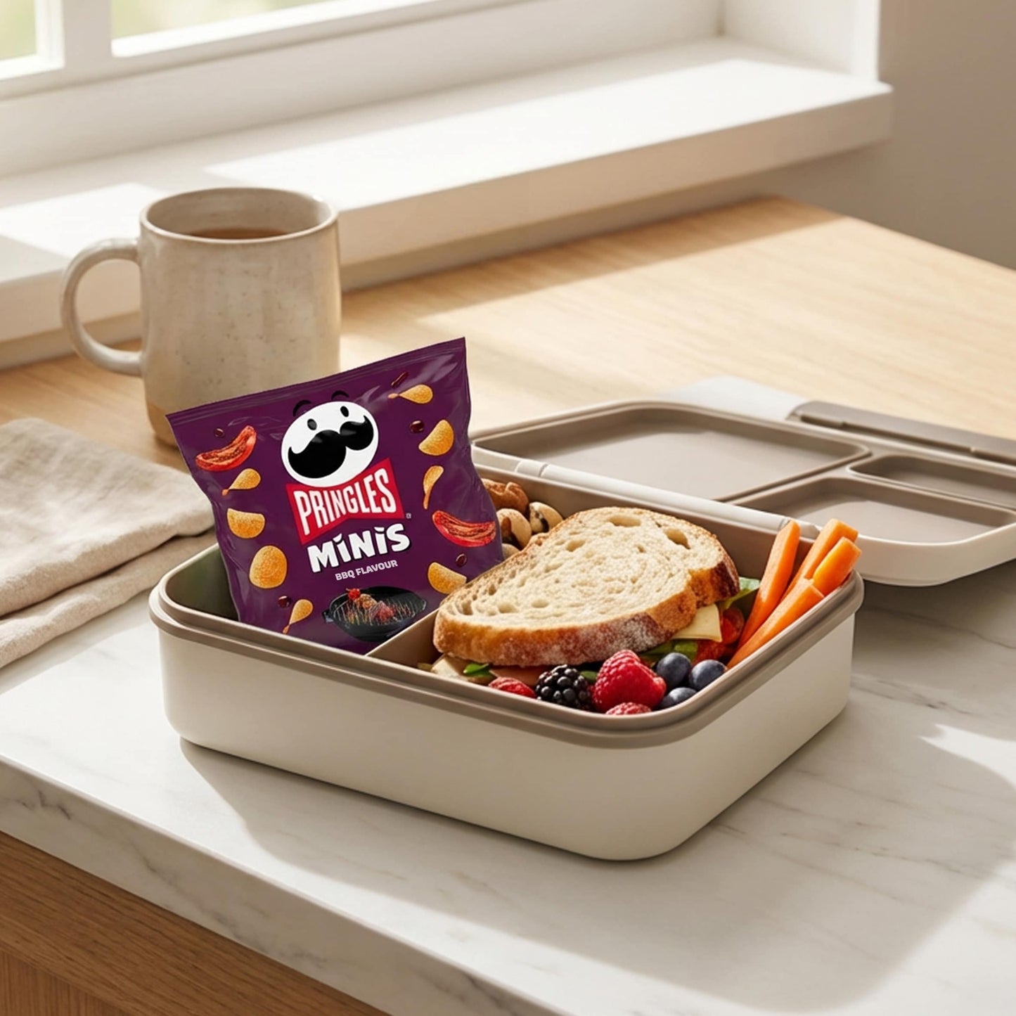 Pringles Minis BBQ Multipack Crisps 6x20g — image 2