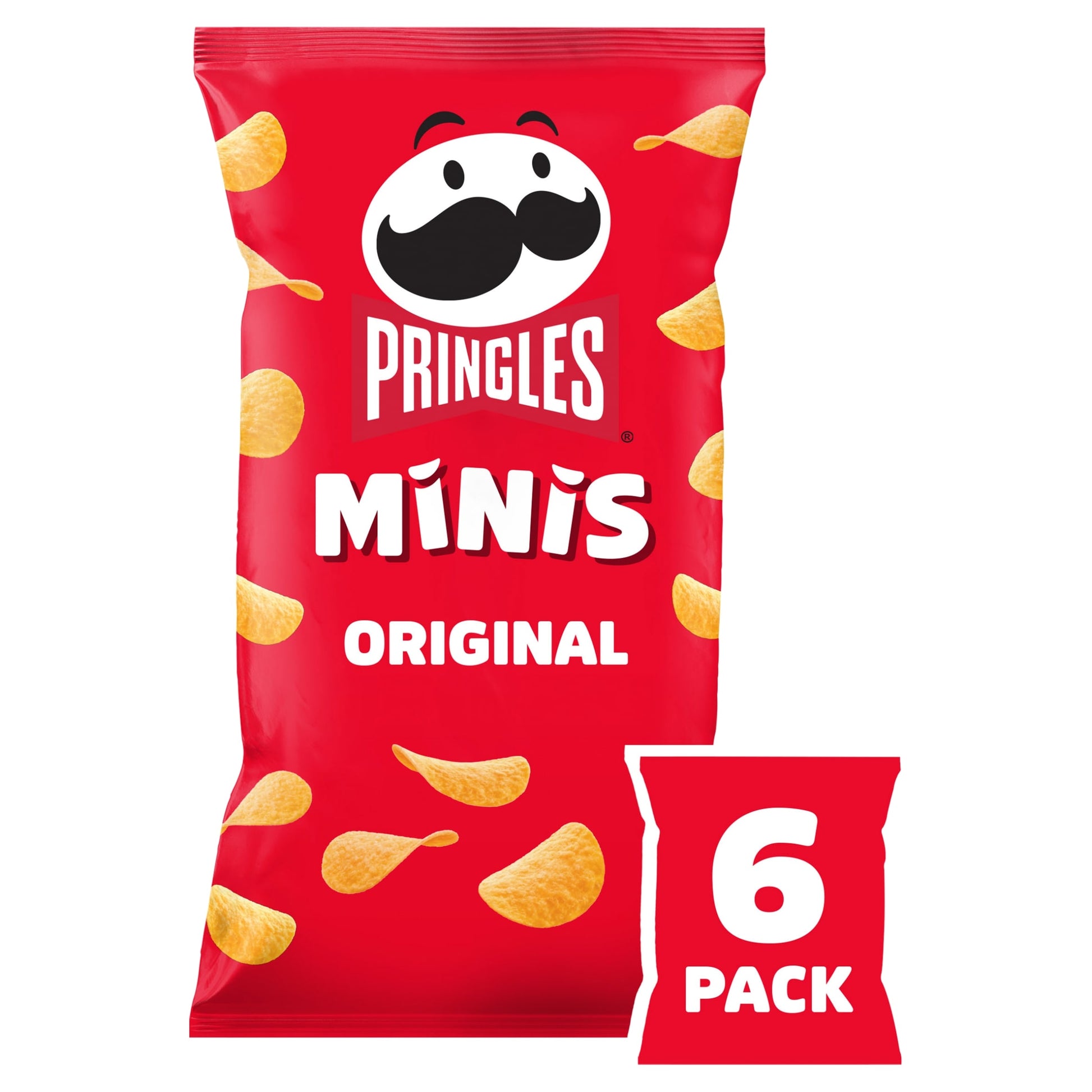 Pringles Minis Original Multipack Crisps 6x20g — image 1