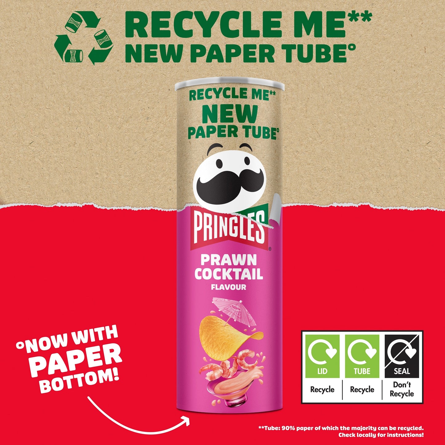 Pringles Prawn Cocktail Sharing Crisps 185g — image 2