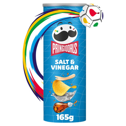 PRINGLES Salt & Vinegar Sharing Crisps 165g