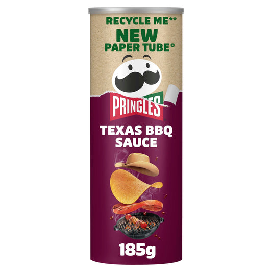 Pringles Texas BBQ Sharing Crisps 185G — image 1