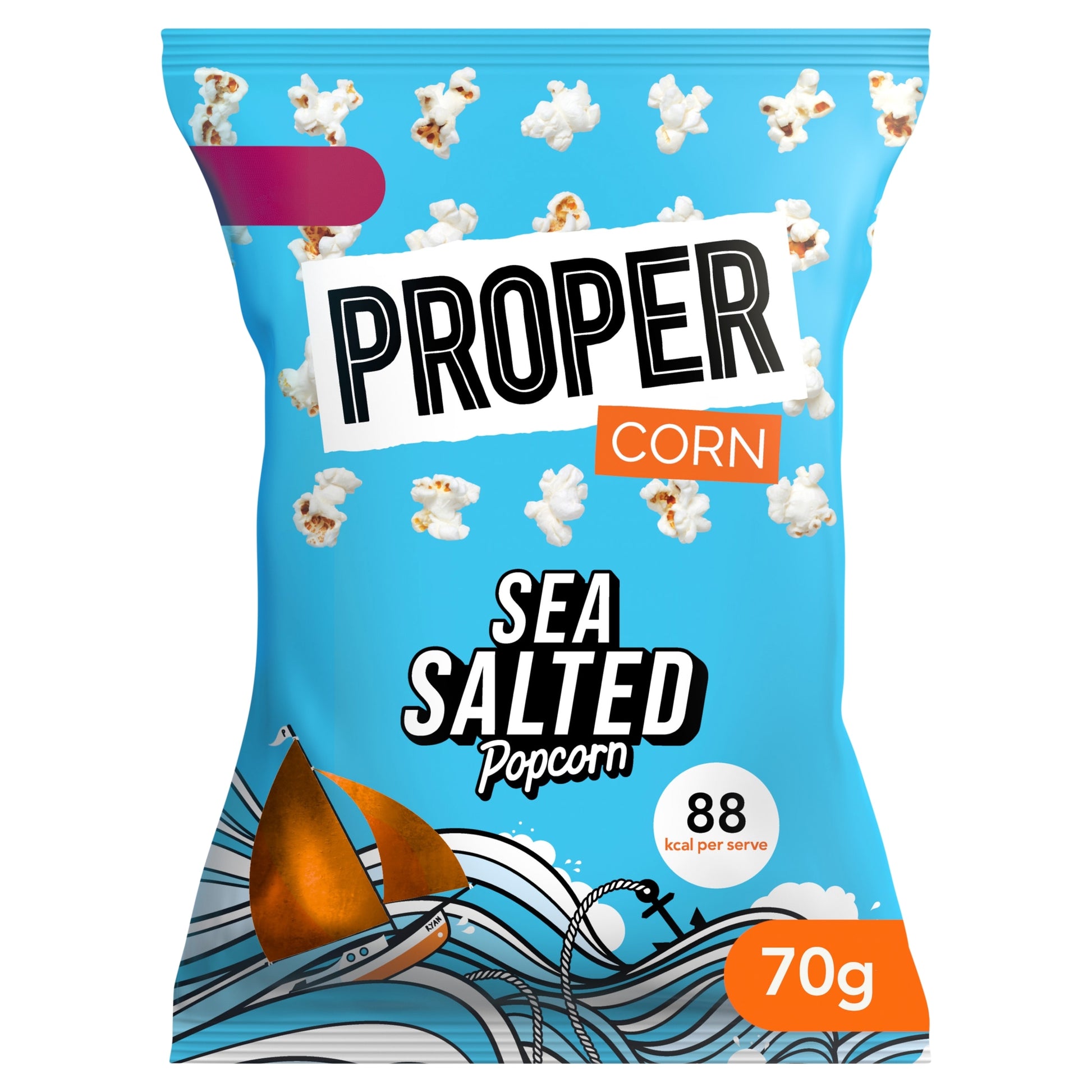 Proper Sea Salted Popcorn 70g — image 1