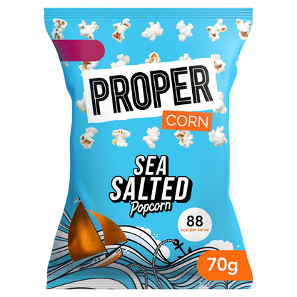 Proper Sea Salted Popcorn 70g — image 1