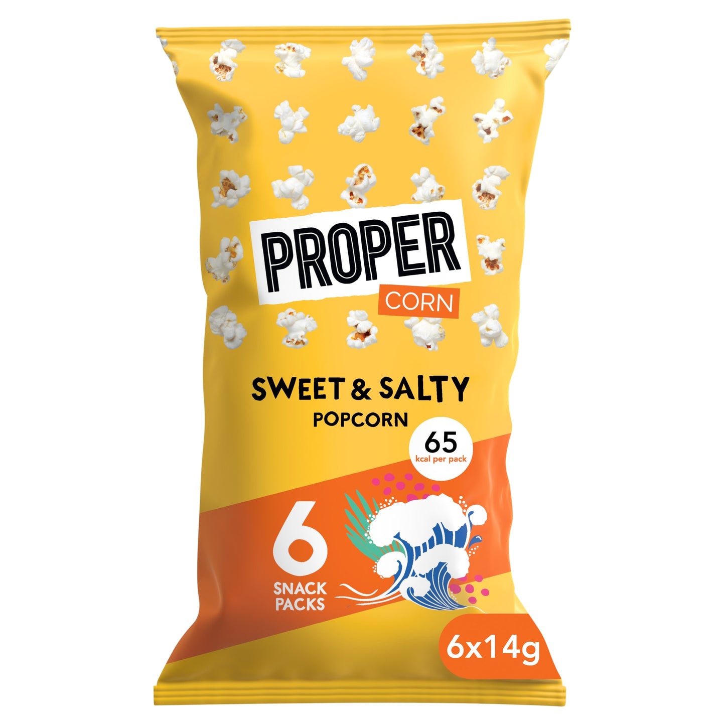 Propercorn Sweet & Salty Popcorn 6X14g — image 1