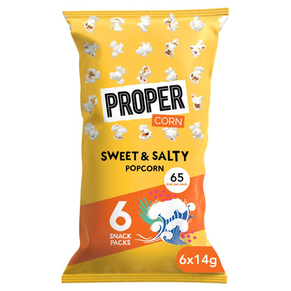 Propercorn Sweet & Salty Popcorn 6X14g — image 1
