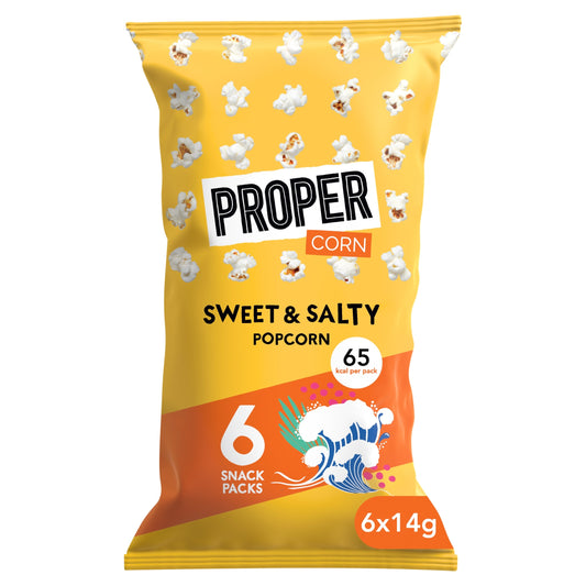 Propercorn Sweet & Salty Popcorn 6X14g — image 1