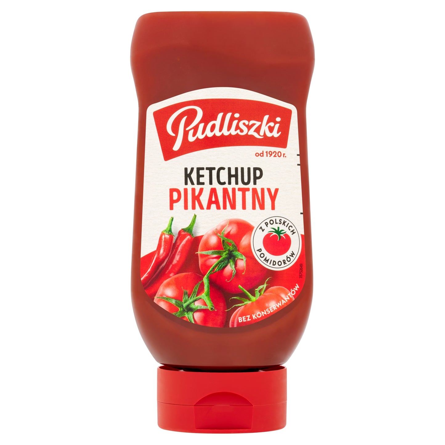 Pudliszki Hot Tomato Ketchup 480G — image 1