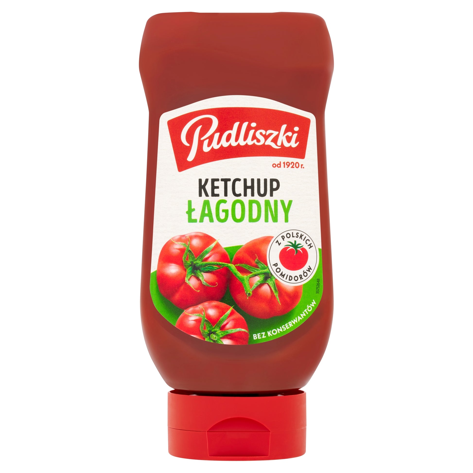 Pudliszki Mild Tomato Ketchup 480G — image 1