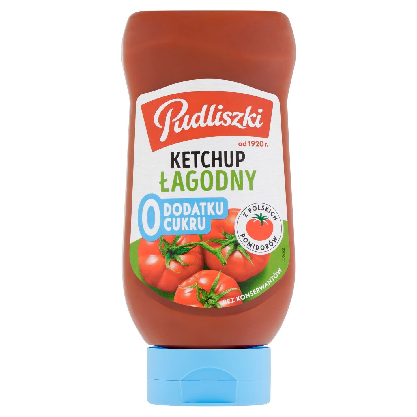 Pudliszki Mild Tomato Ketchup Zero Sugar 440g — image 1