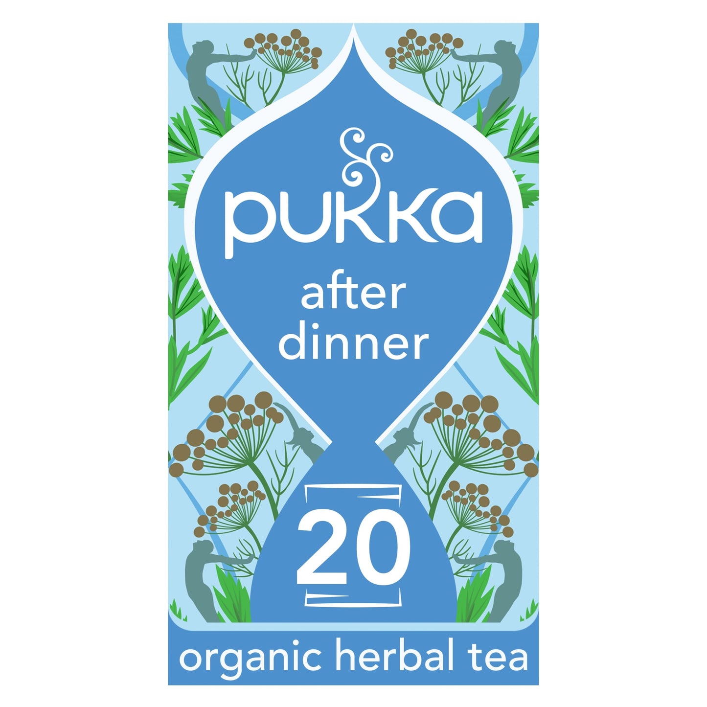 Pukka Organic After Dinner Tea With Fennel for Digestion 20 Herbal Tea Bags 40g — image 1