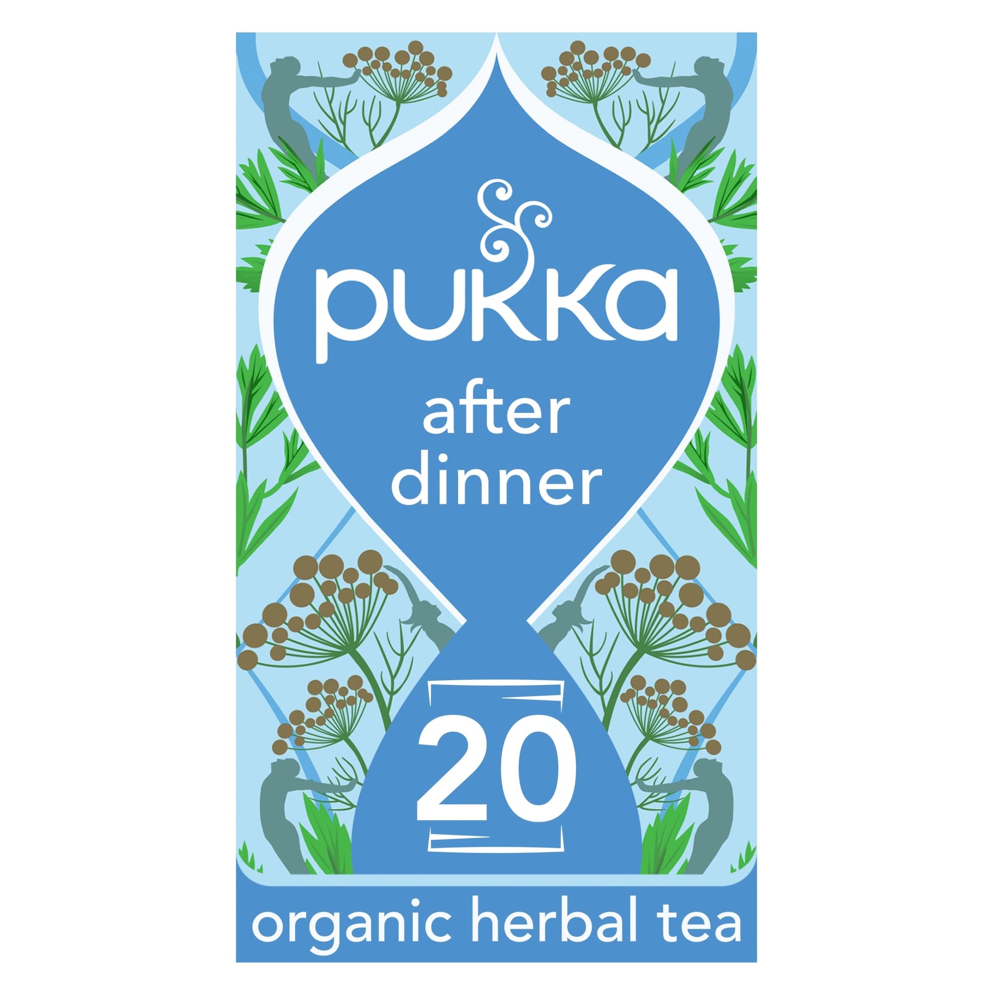 Pukka Organic After Dinner Tea With Fennel for Digestion 20 Herbal Tea Bags 40g — image 1