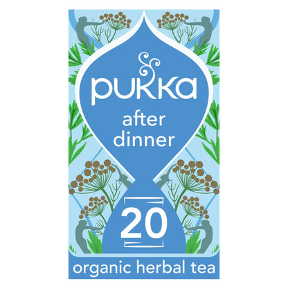 Pukka Organic After Dinner Tea With Fennel for Digestion 20 Herbal Tea Bags 40g — image 1