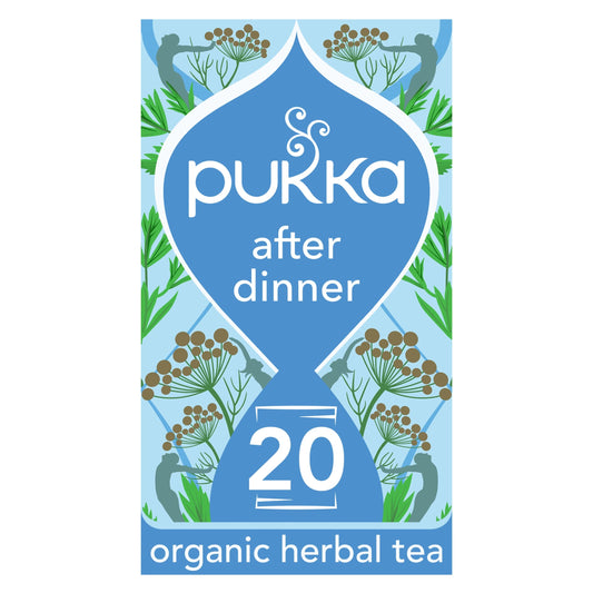 Pukka Organic After Dinner Tea With Fennel for Digestion 20 Herbal Tea Bags 40g — image 1