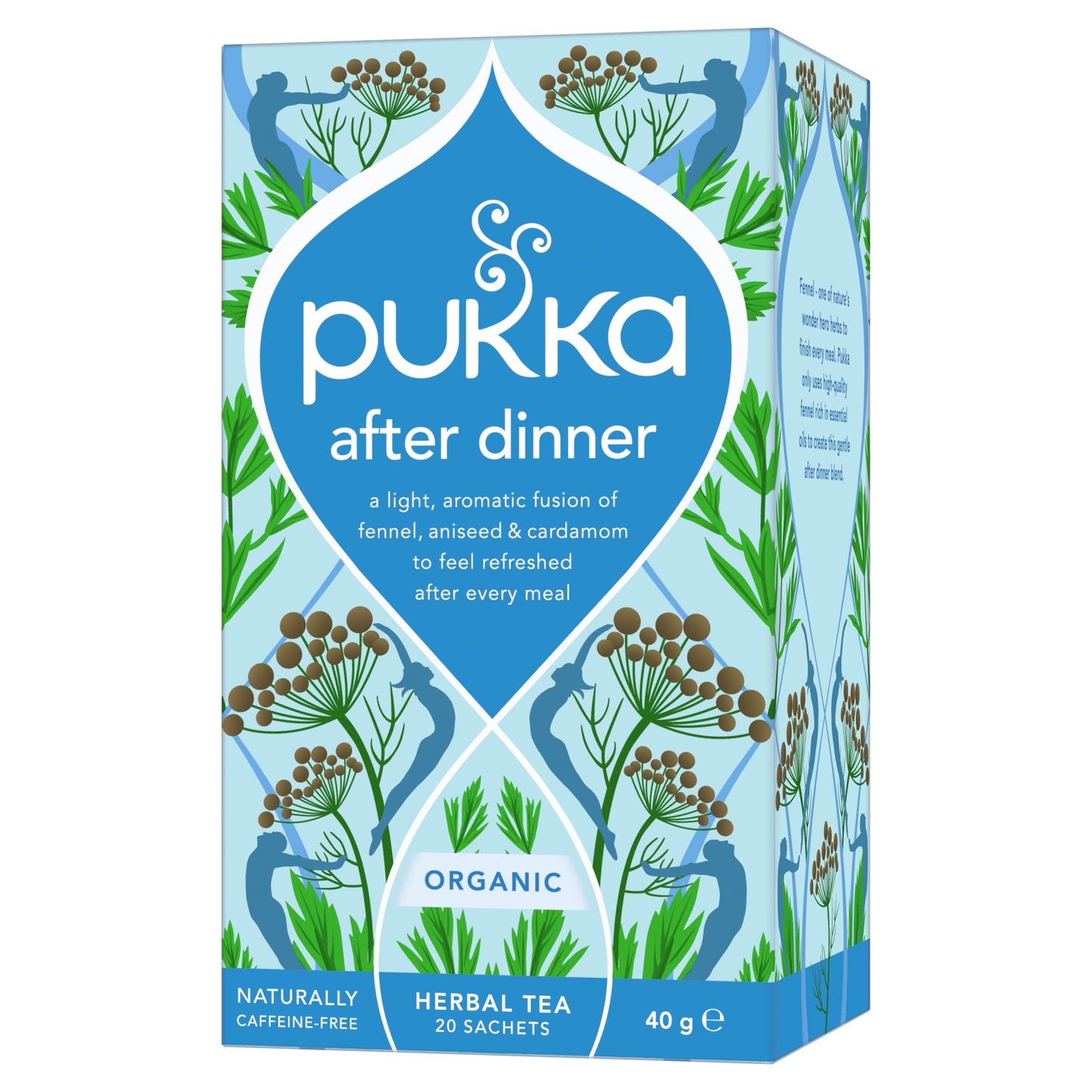 Pukka Organic After Dinner Tea With Fennel for Digestion 20 Herbal Tea Bags 40g — image 2