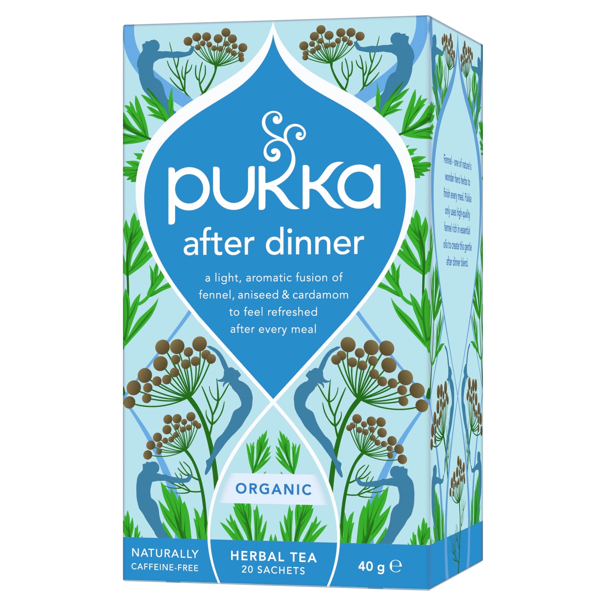 Pukka Organic After Dinner Tea With Fennel for Digestion 20 Herbal Tea Bags 40g — image 2