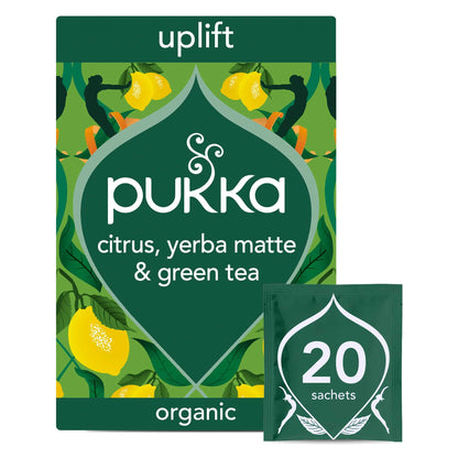 Pukka Organic Citrus Yerba Green 20 Sachets 36g