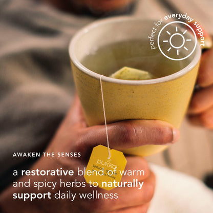 Pukka Organic Lemon, Ginger & a touch of Manuka Honey 40 Immunity Herbal Tea Bags 68g — image 4