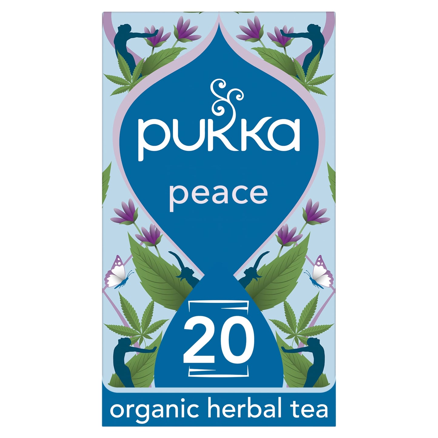 Pukka Organic Peace Herbal Tea With Chamomile 20 Herbal Tea Bags 30g — image 1