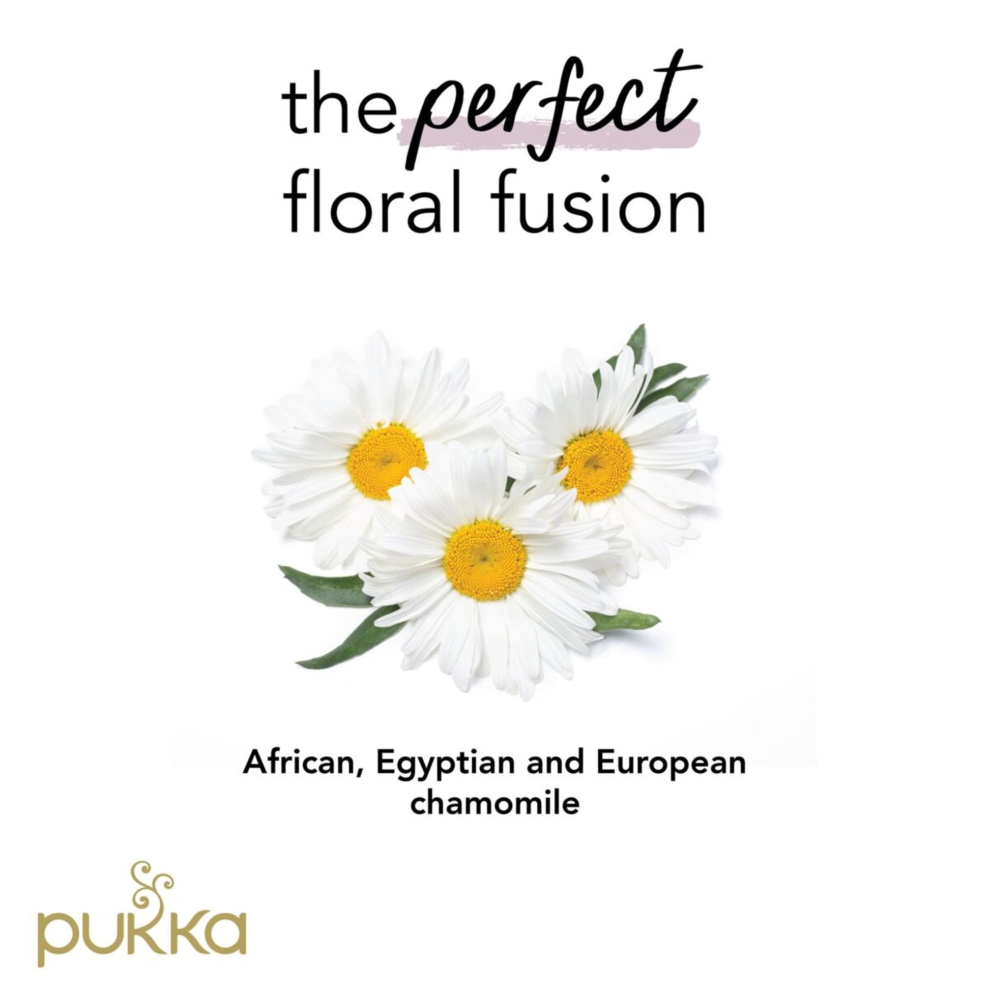 Pukka Organic Three Chamomile Herbal Tea 20 Tea Bags 30g — image 3