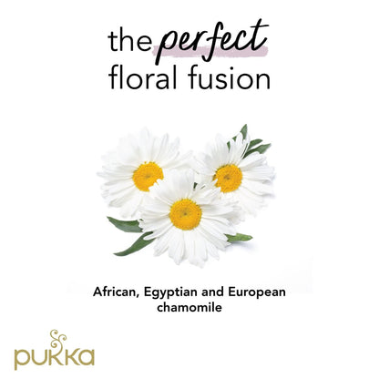 Pukka Organic Three Chamomile Herbal Tea 20 Tea Bags 30g — image 3