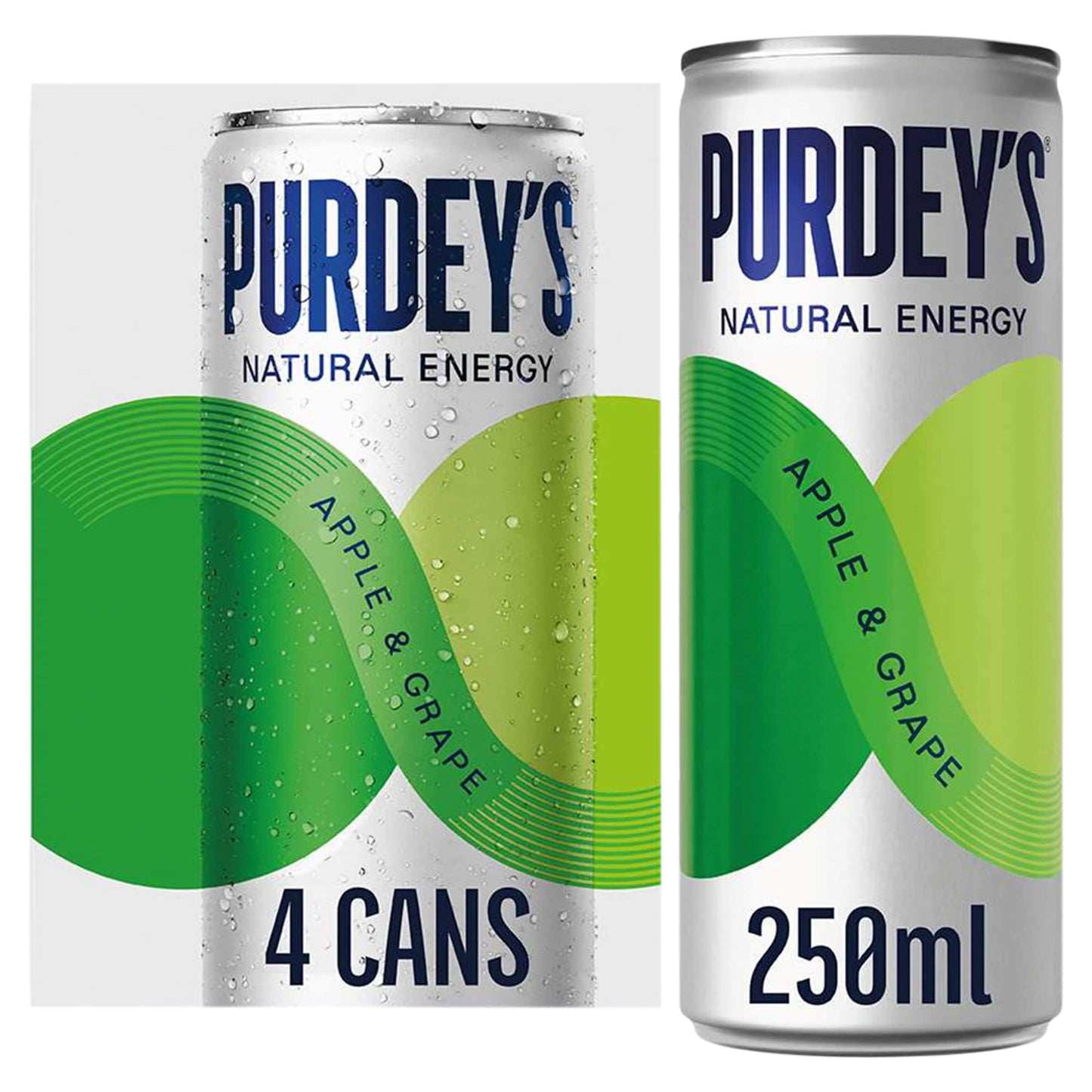 Purdeys Sparkling Apple and Grape 4x250ml — image 1