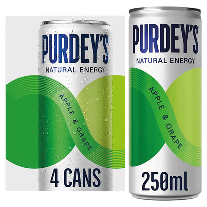 Purdeys Sparkling Apple and Grape 4x250ml — image 1