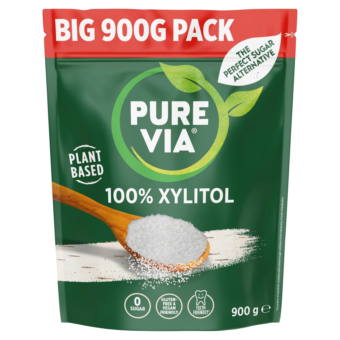 Pure Via 100% Xylitol Plant Based 900G — image 1