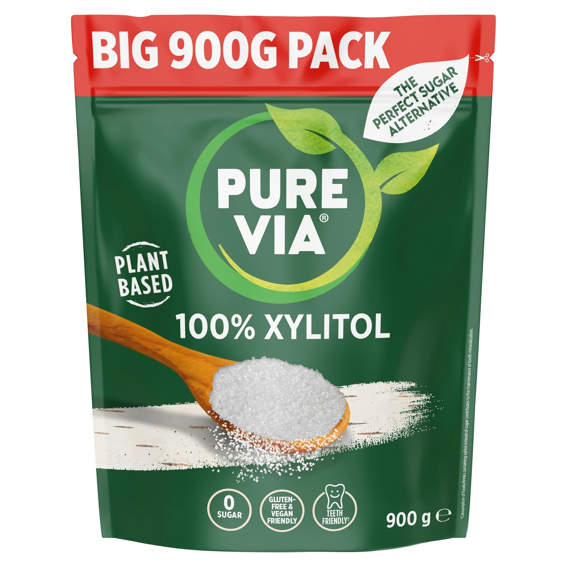 Pure Via 100% Xylitol Plant Based 900G — image 1