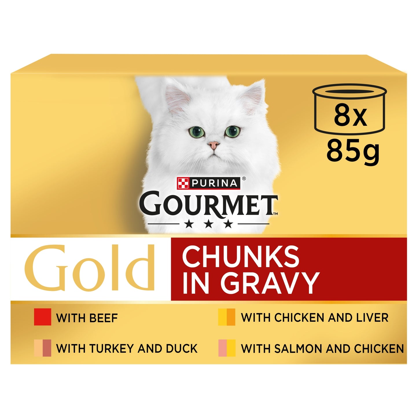Purina Gourmet Gold Gravy Collection 8X85g — image 1