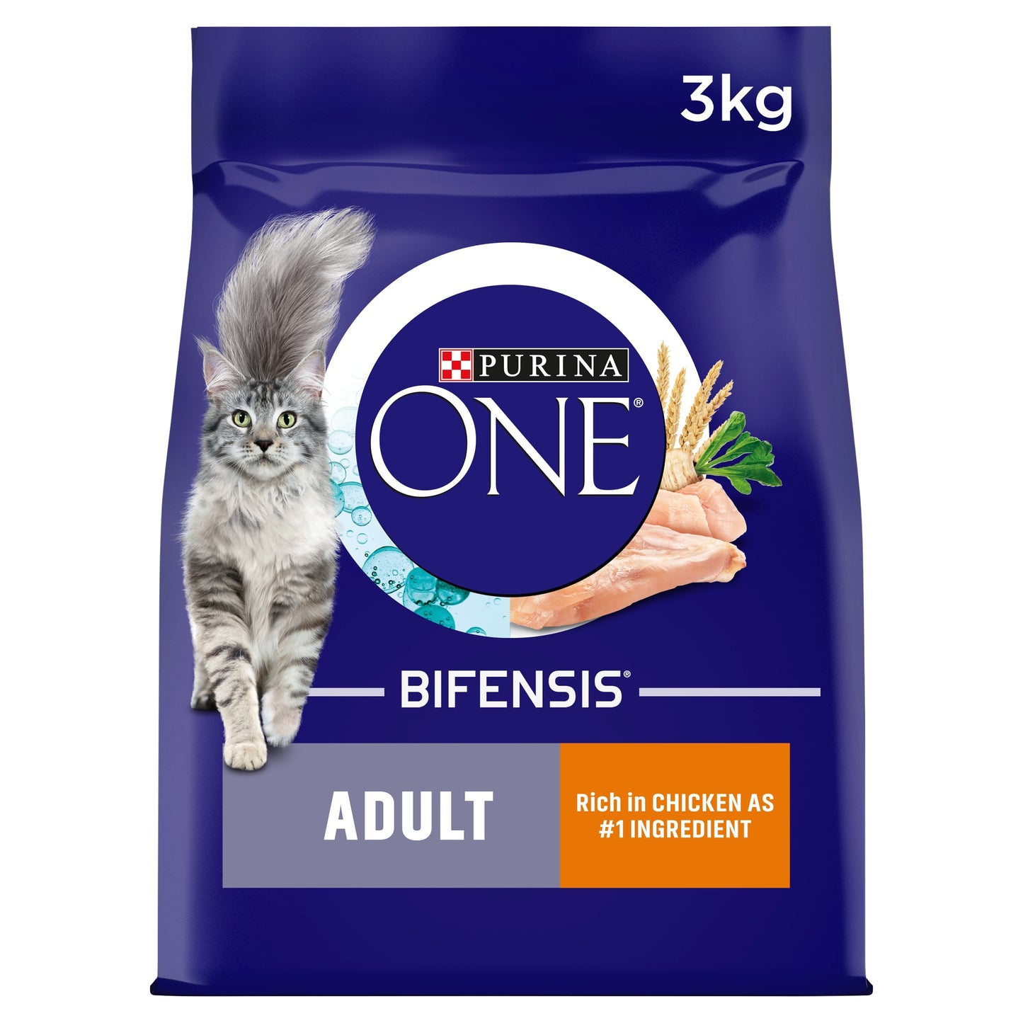 PURINA ONE Chicken Dry Cat Food 3kg — image 1