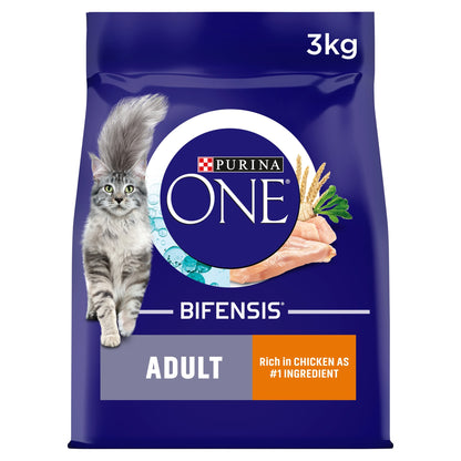 PURINA ONE Chicken Dry Cat Food 3kg — image 1