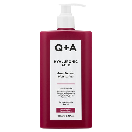 Q+A Hyaluronic Acid Post Shower Moisturiser 250ml — image 1