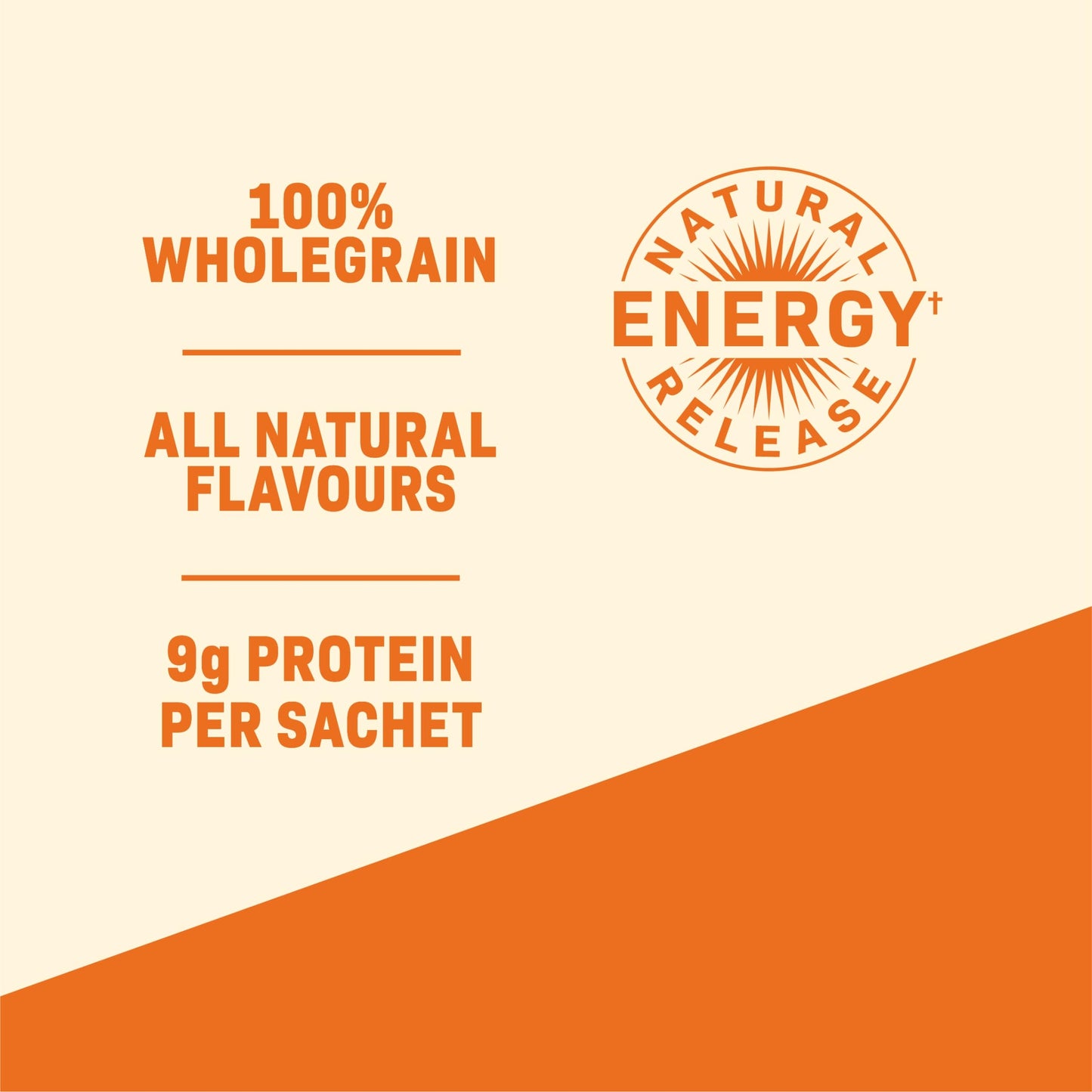 Quaker High Protein Peanut Butter Porridge Sachets Oat So Simple 8x43g — image 2