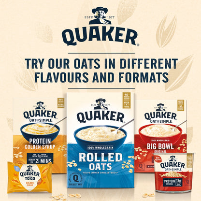 Quaker Oat So Simple Big Bowl Original Porridge Sachets 6x38.5g — image 2