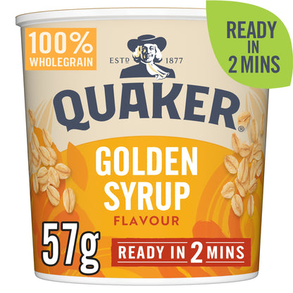 Quaker Oat So Simple Golden Syrup Porridge Pot 57g — image 1