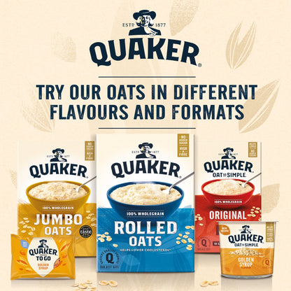 Quaker Oat So Simple Porridge Sachets - Caramelised Biscuit 10x33.4g — image 2