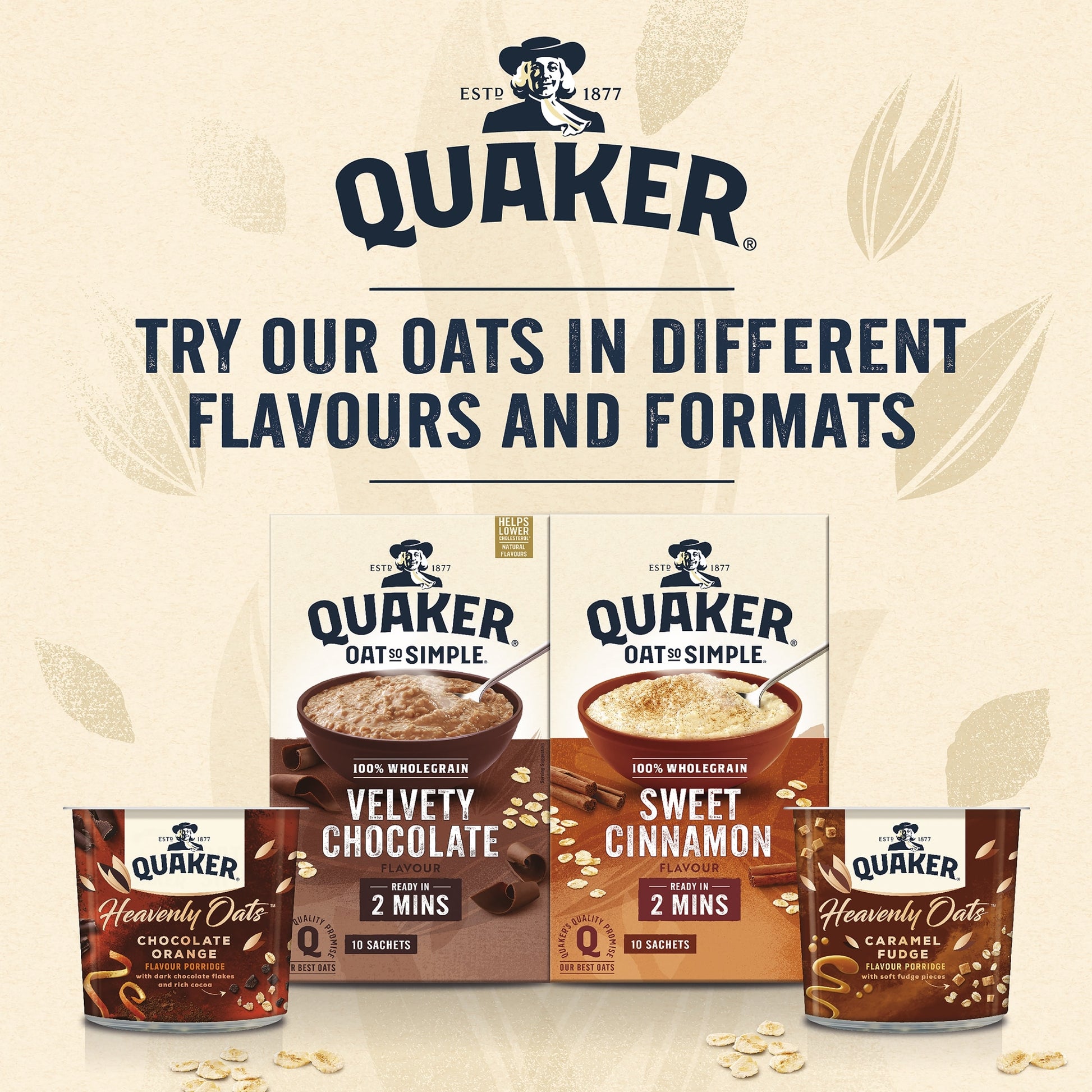 Quaker Oat So Simple Sweet Cinnamon Porridge Pot 57g — image 3