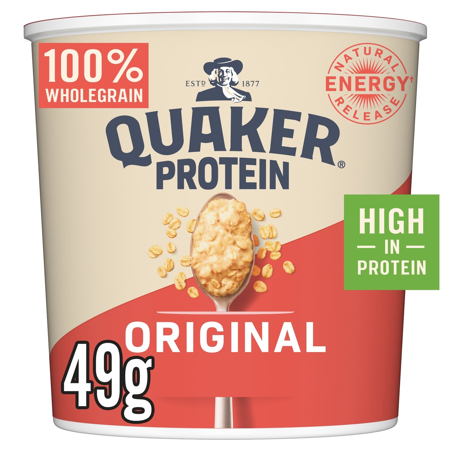 Quaker Protein Oat So Simple Original Porridge Pot 49g — image 1