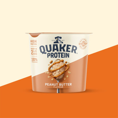Quaker Protein Porridge Pot - Peanut Butter Flavour 58g — image 2