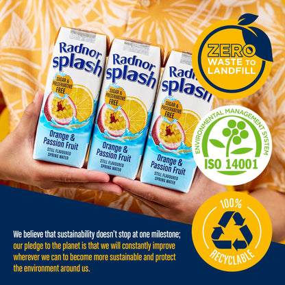 Radnor Splash Orange & Passion Fruit 3X250ml — image 2