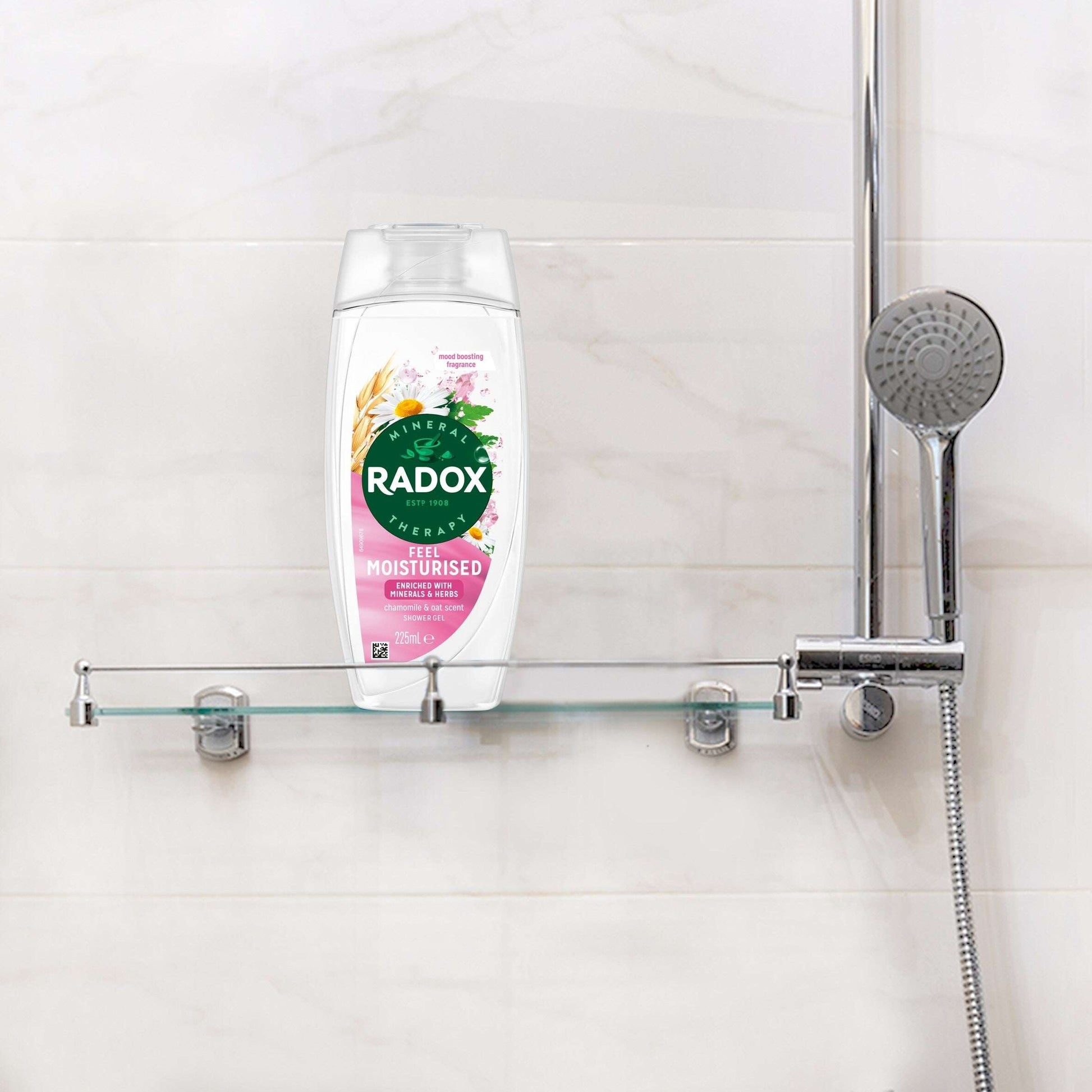 Radox Chamomile & Oat Feel Moisturised Shower Gel Body Wash 225ml — image 4