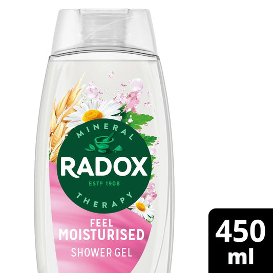 Radox Chamomile & Oats Feel Moisturised Shower Gel Body Wash 450ml — image 1