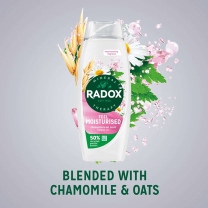 Radox Chamomile & Oats Feel Moisturised Shower Gel Body Wash 450ml — image 2