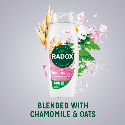 Radox Chamomile & Oats Feel Moisturised Shower Gel Body Wash 450ml — image 2