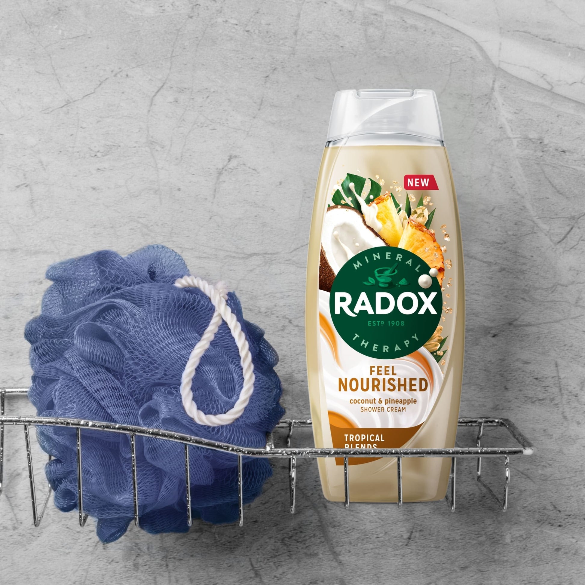 Radox Coconut & Pineapple Feel Nourished Tropical Blends Shower Gel Body Wash 450ml — image 4